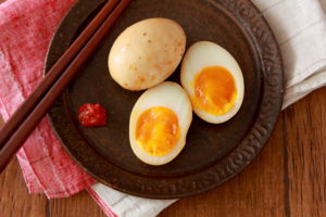 ピリ辛焼肉味の煮卵（味玉）