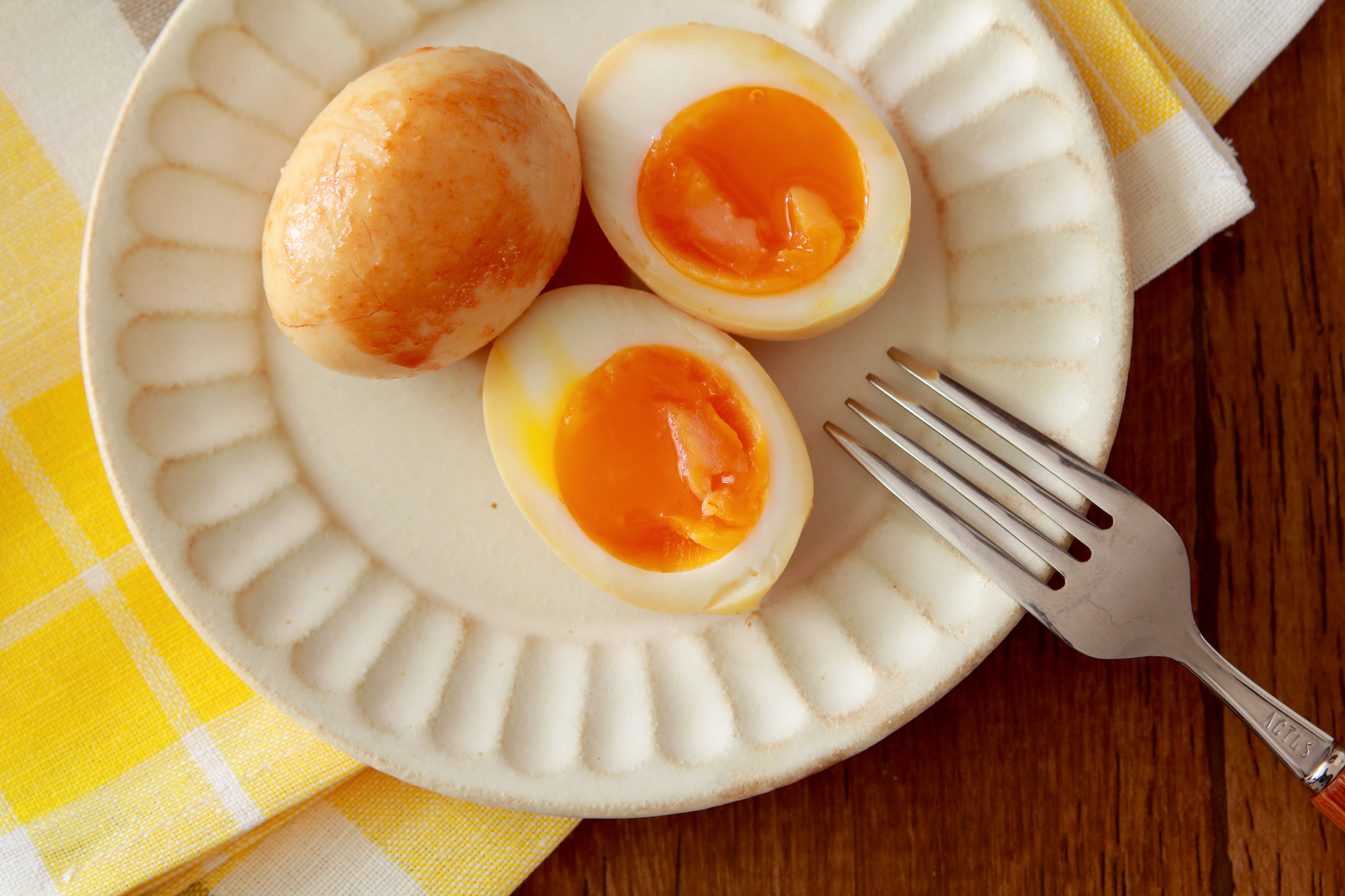 オムライス味の煮卵 味玉 ラクつく 管理栄養士考案の作り置きレシピサイト